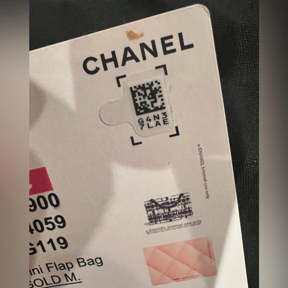 CHANEL MINI Lambskin Quilted Mini Rectangular Flap Light Orange - Picture 17 of 17